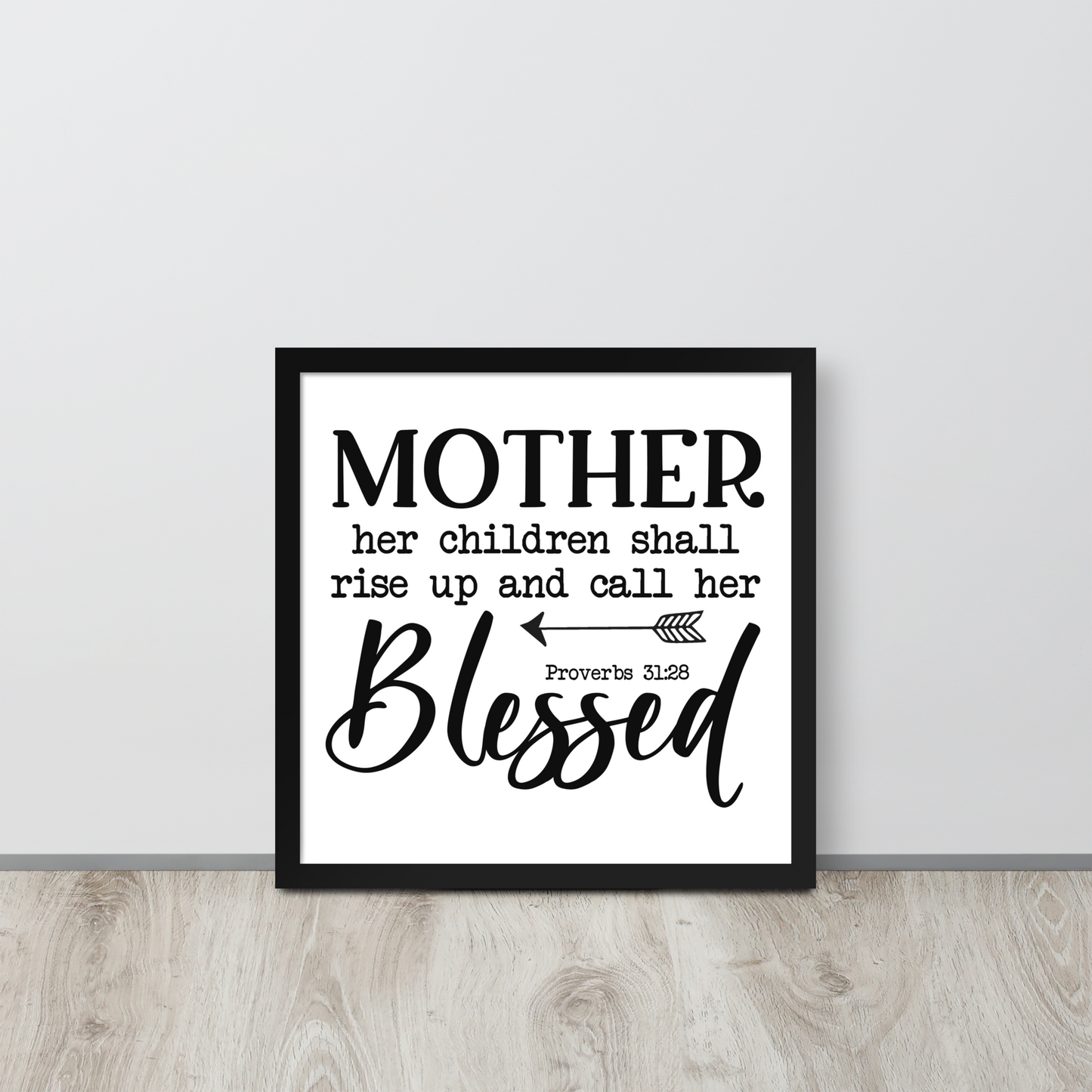 Proverbs 31:28 Wall Decor for Mom